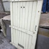 Solid oak door from the 19th century.