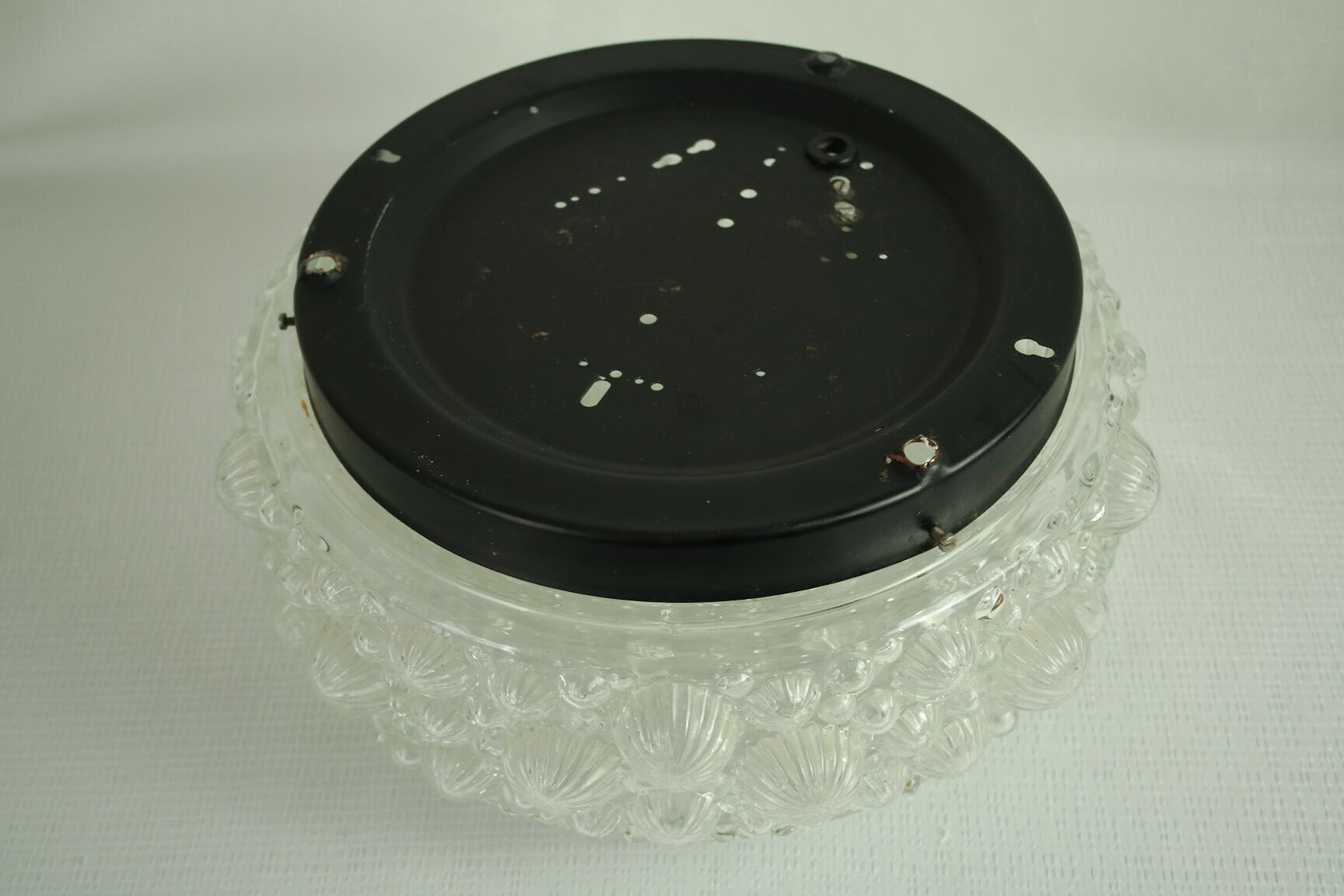 Round wall lamp by Helena Tynell vintage 70s