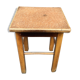 Vintage rustic wood stool