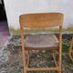 Set of 10 baumann chairs model sled 60s