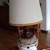 70s ceramic lamp