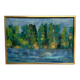 Original Oil On Canvas – “Landscape” By K. Osian – Signed – Vintage