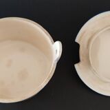 Art Deco butter dish of Czechoslovakian origin