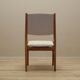 Ensemble de six chaises en acajou, design danois, années 1970, édition : Skovby Møbelfabrik