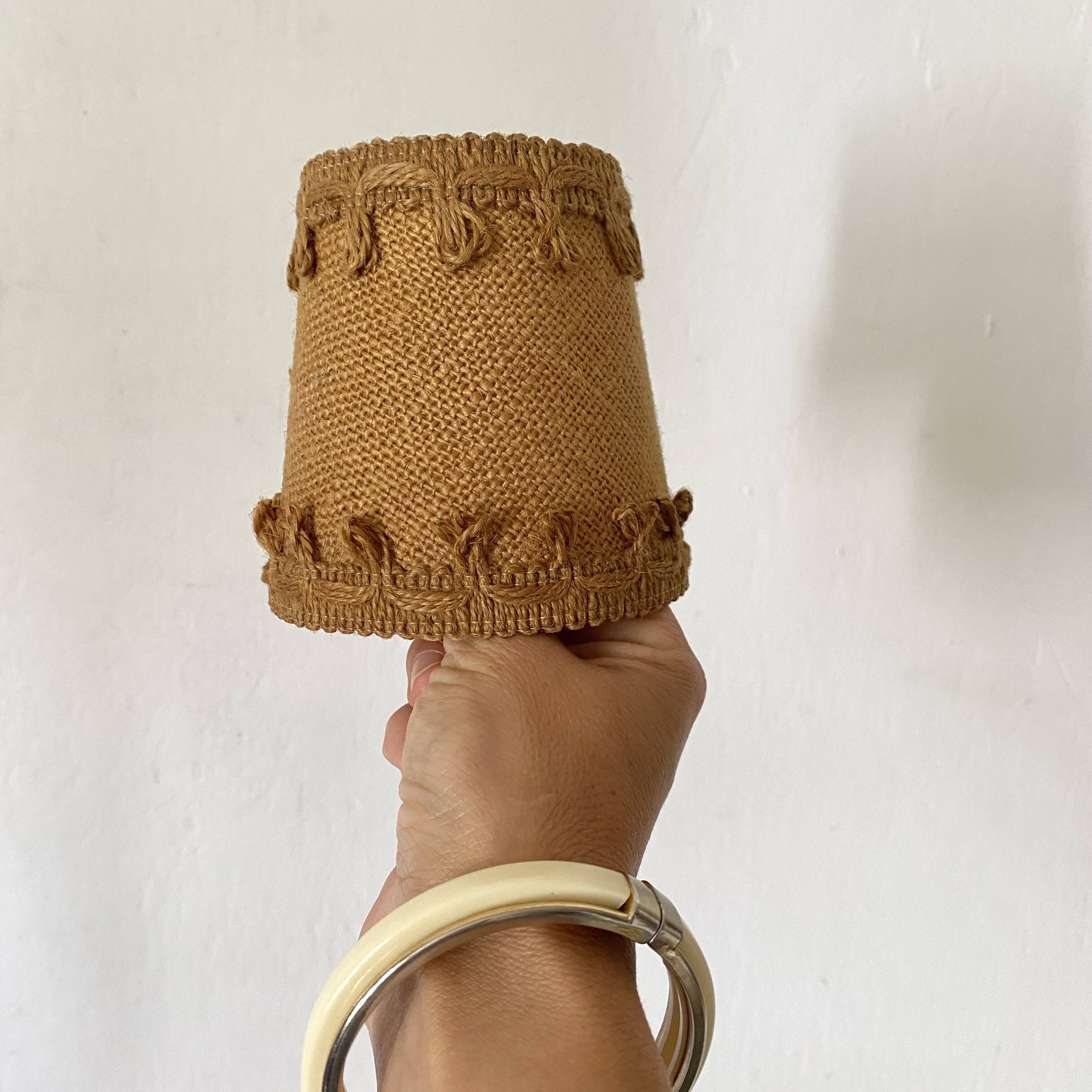 Paire d'abat jour vintage à clipser