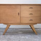 Vintage buffet compass feet 1950