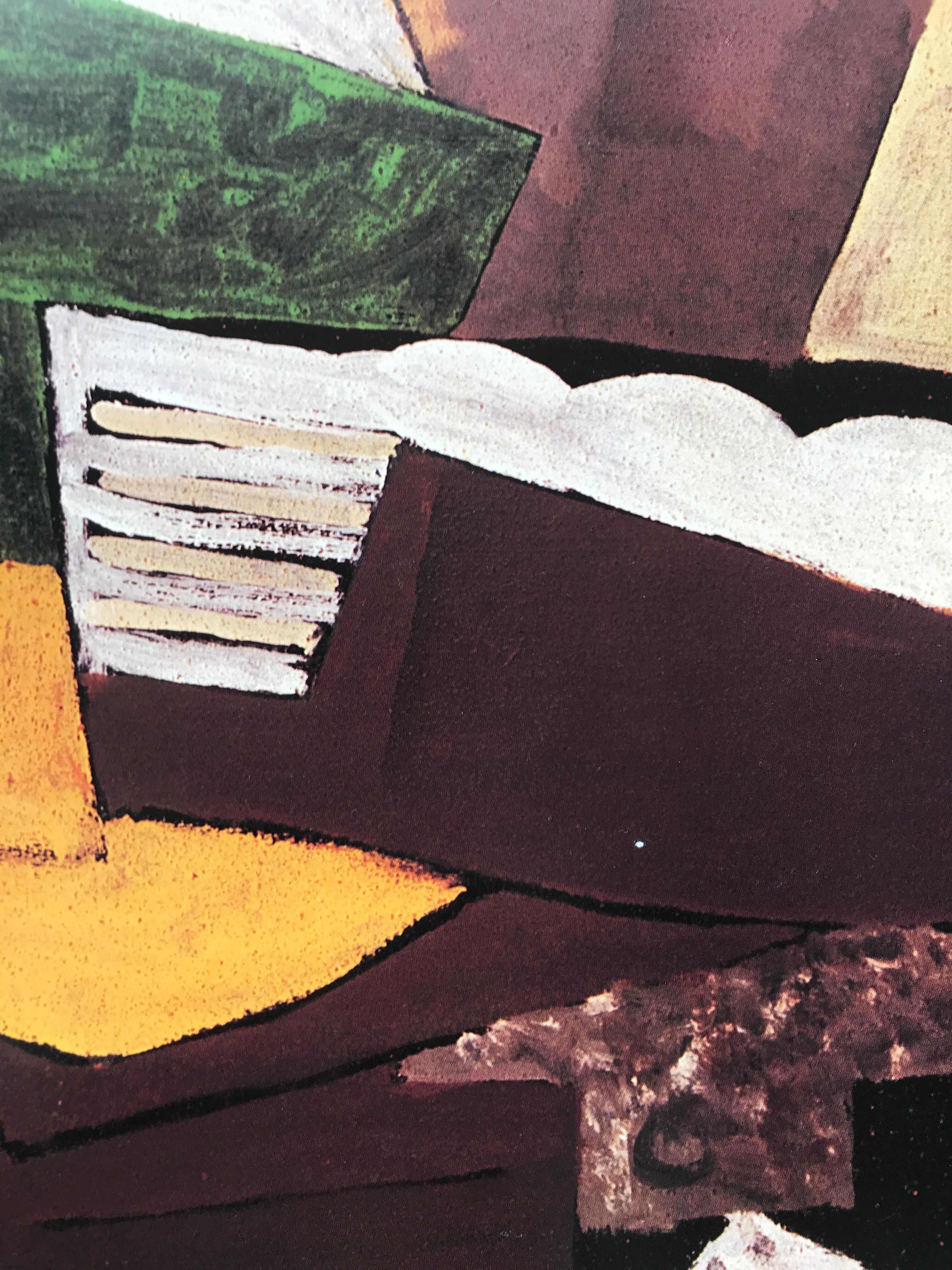 Vintage poster by Georges BRAQUE, Museum of Modern Art, 1987