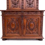 Carved sideboard, France, ca. 1870.