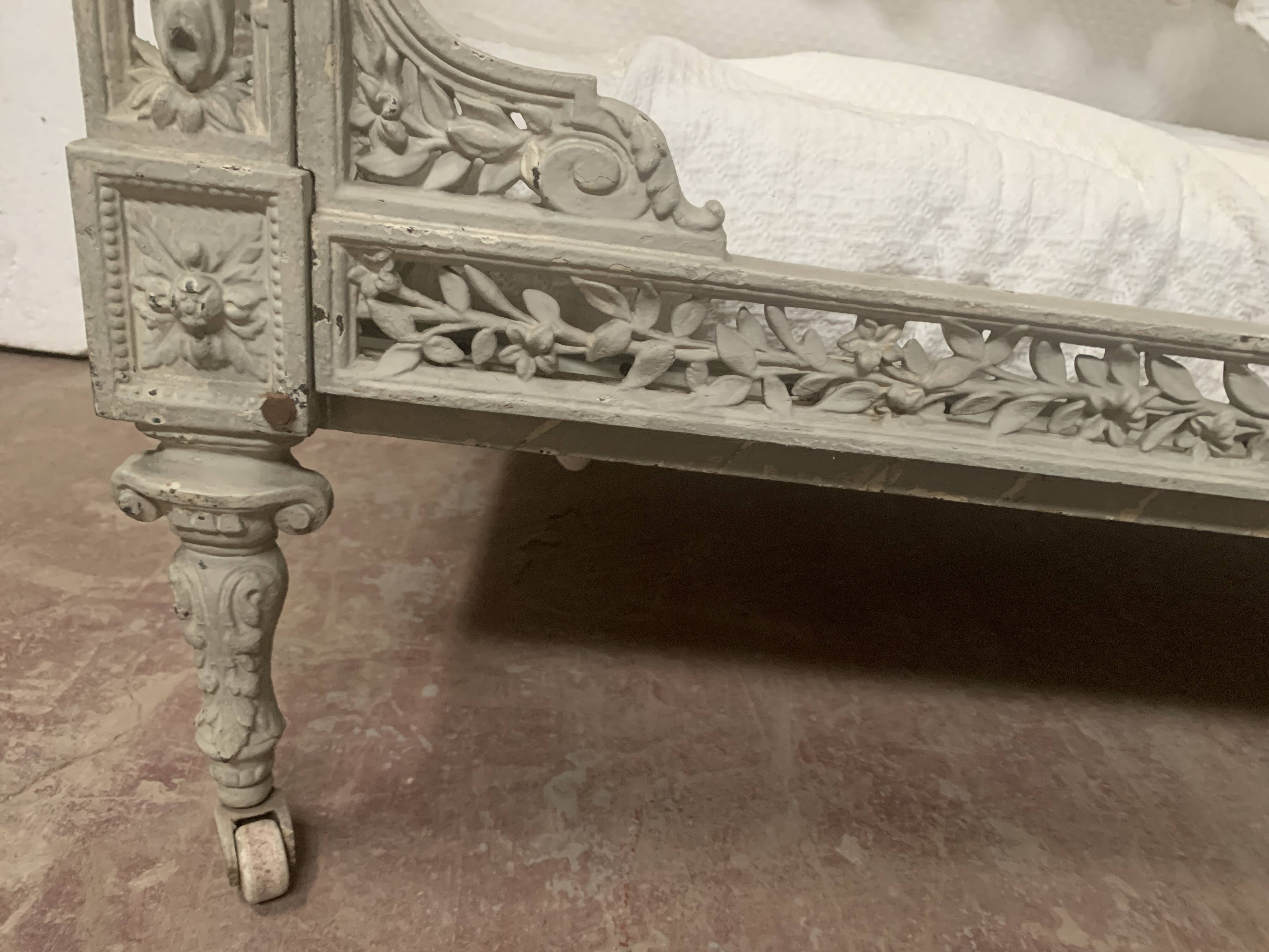 20th century cast iron bench