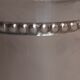 timpani, coquetier, towel round, silver metal year 70