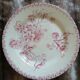 13 mismatched flat plates in ironstone