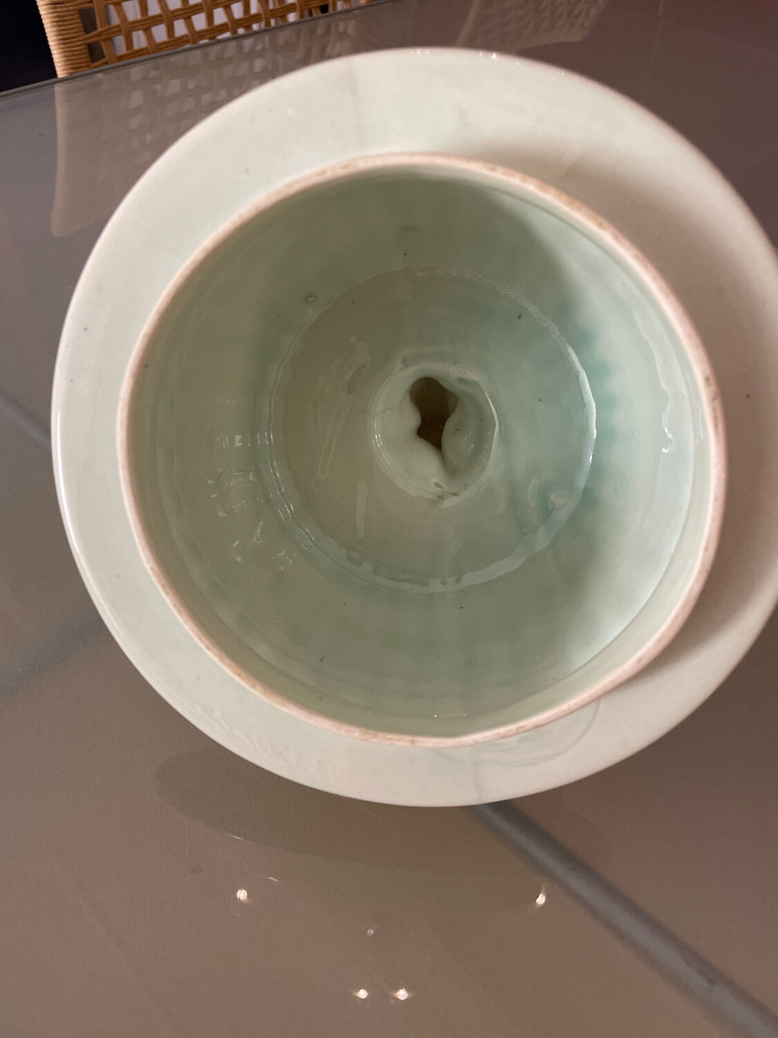 Delftware vase by Boch Royal Sphinx