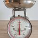 Yasu Sasamoto metal kitchen scale - Dulton - vintage