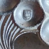 Vine leaf dish silver plate silver metal wmf