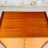 Vintage chest of drawers, 5 drawers in teak Circa 60