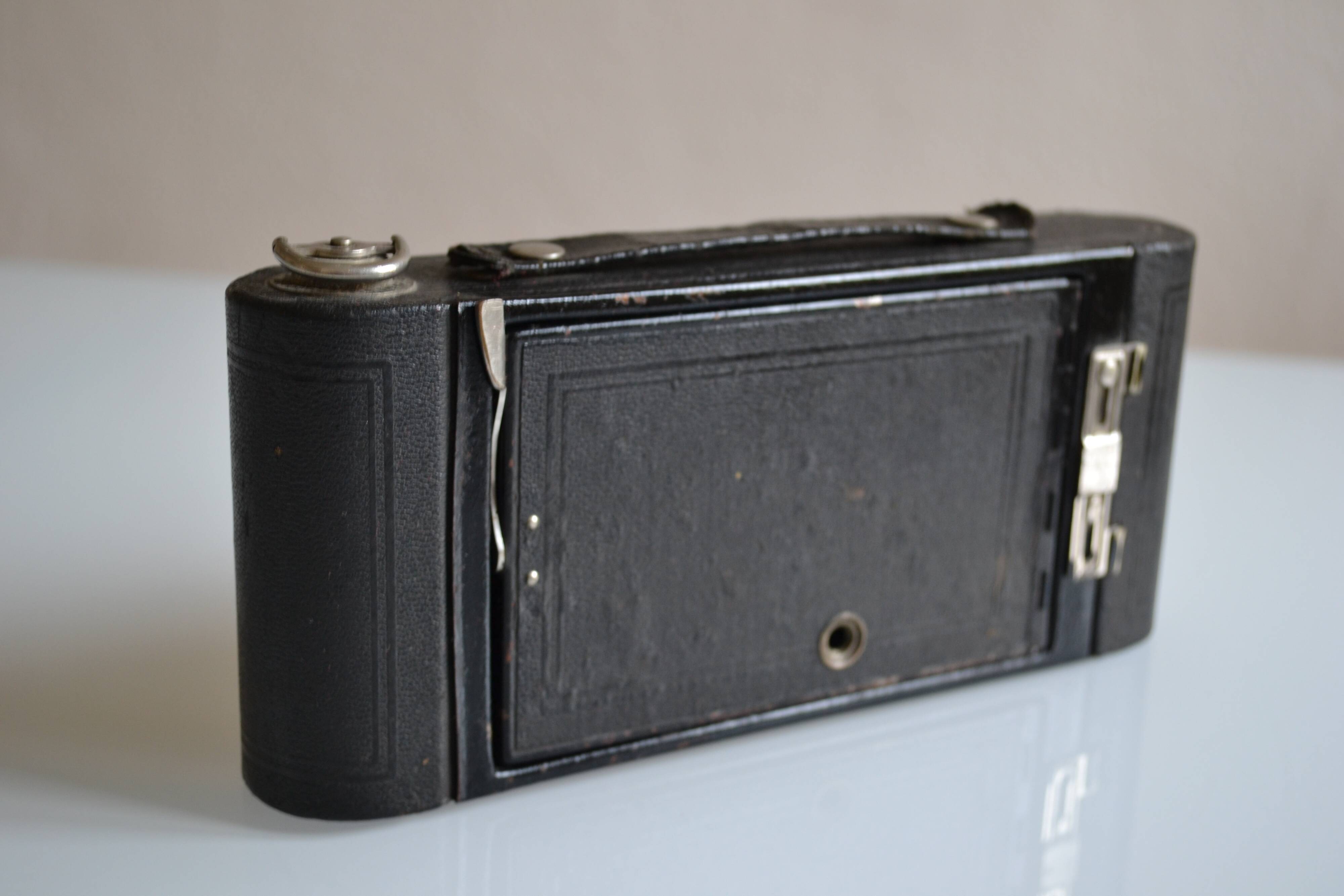 Eastman Kodak Co N° 2A Folding Hawk eye model B old bellows camera