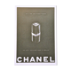 Chanel lipstick ad print, 1957