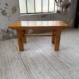 Farmhouse table, mountain furniture from the 50s