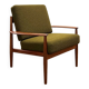 Fauteuil danois Mid-Century en teck par Grete Jalk pour France & Søn, Danemark, 1950s