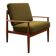 Fauteuil danois Mid-Century en teck par Grete Jalk pour France & Søn, Danemark, 1950s