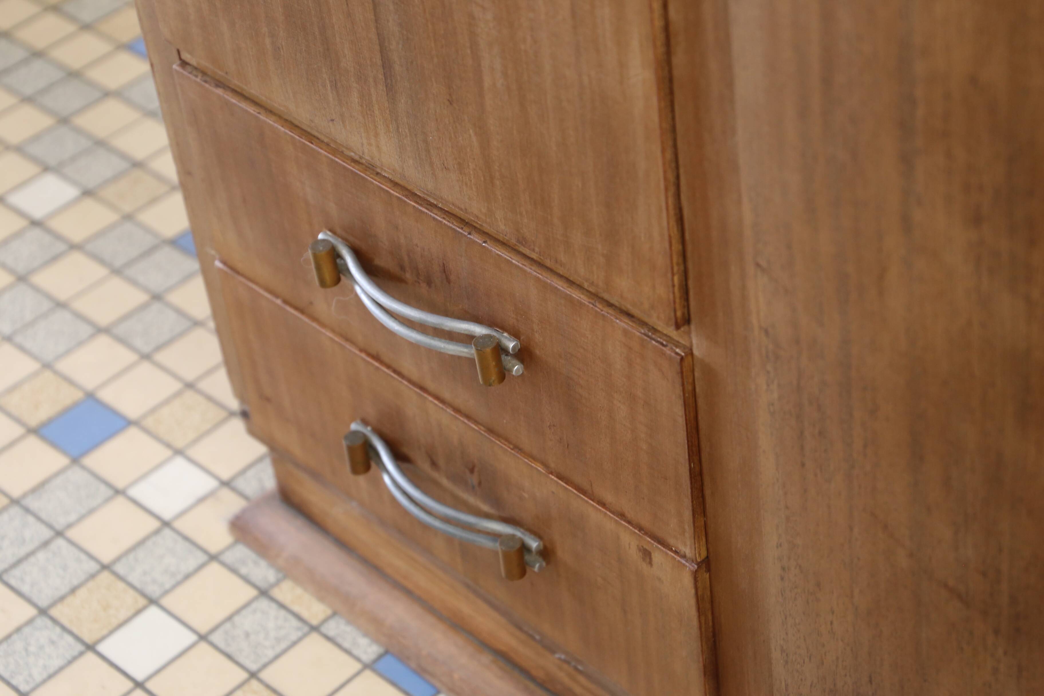 asymmetrical art deco wardrobe
