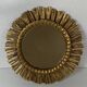 Large midcentury Spanish gold gilt wood sun or sunburst mirror, 1950s