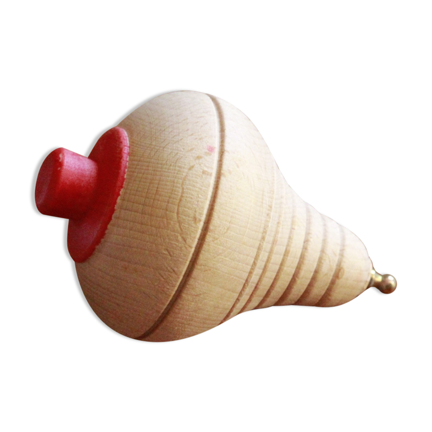 Wooden top toy