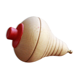 Jouet toupie en bois