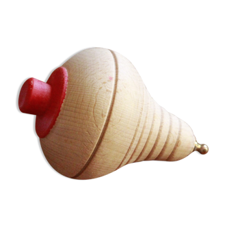 Wooden top toy