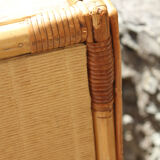 Vintage rattan buffet
