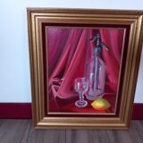 Oil on canvas- still life