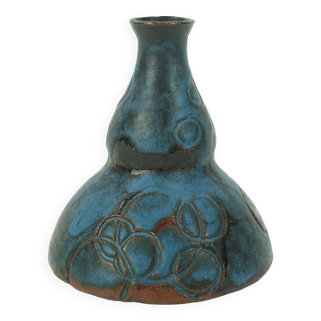 small danish modern ceramic VASE conny walther studio pottery denmark 60s