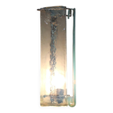 Set of 3 Murano wall sconces by Carlo Nason for Mazzega, 1970s