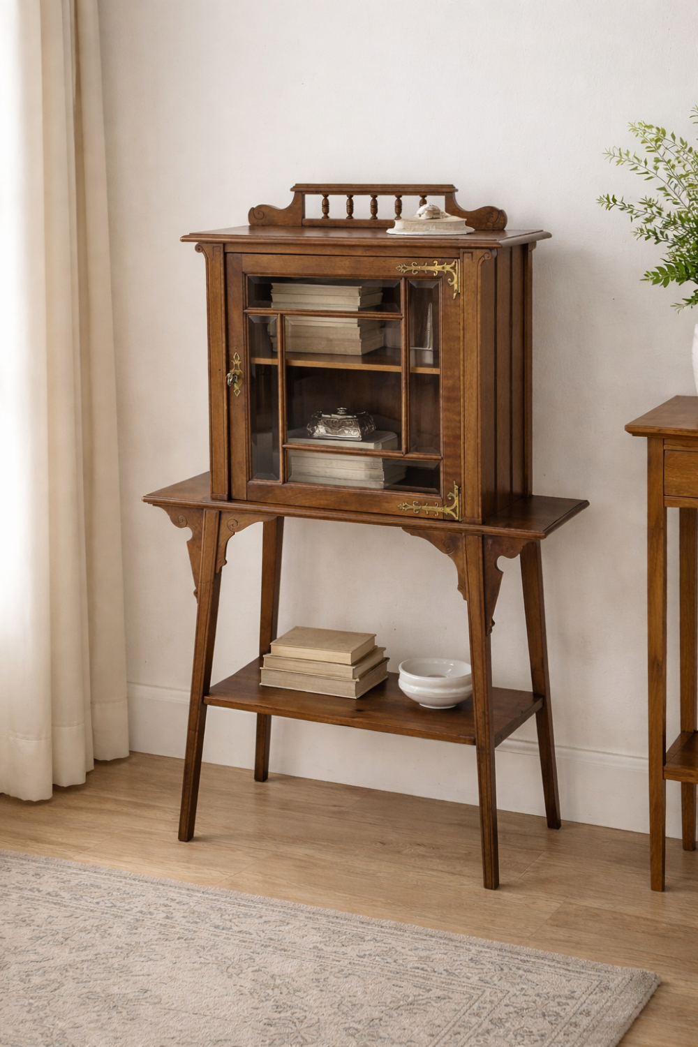 Art Nouveau display cabinet