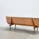 1970's German wooden sofa / daybed