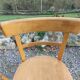3 bistro chairs, light colour
