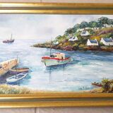 Marine painting painting