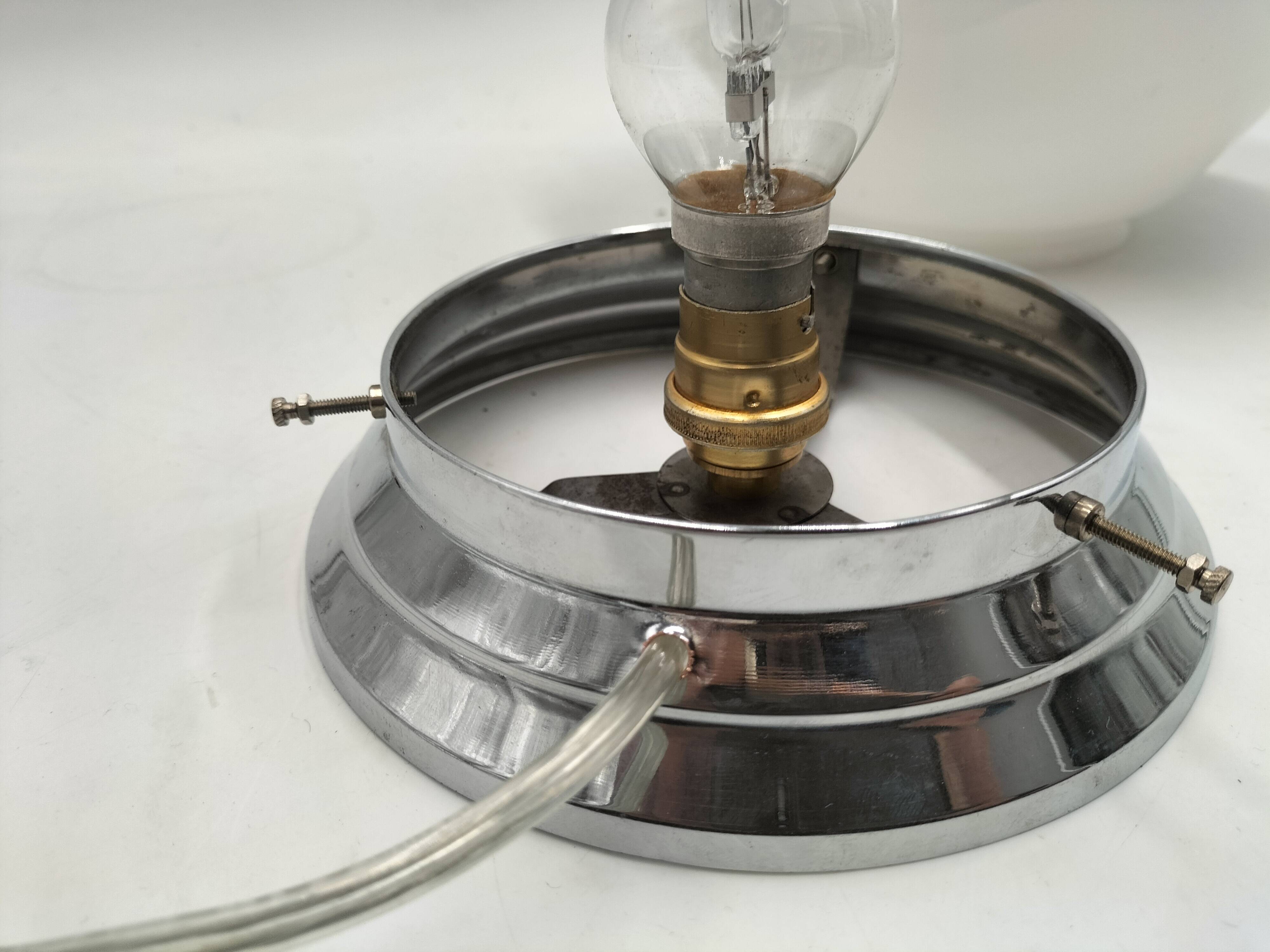 Art Deco Opaline Lamp