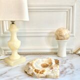 Xxl ashtray in alabaster