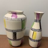 Mid-century vase from bay keramik, set of 2