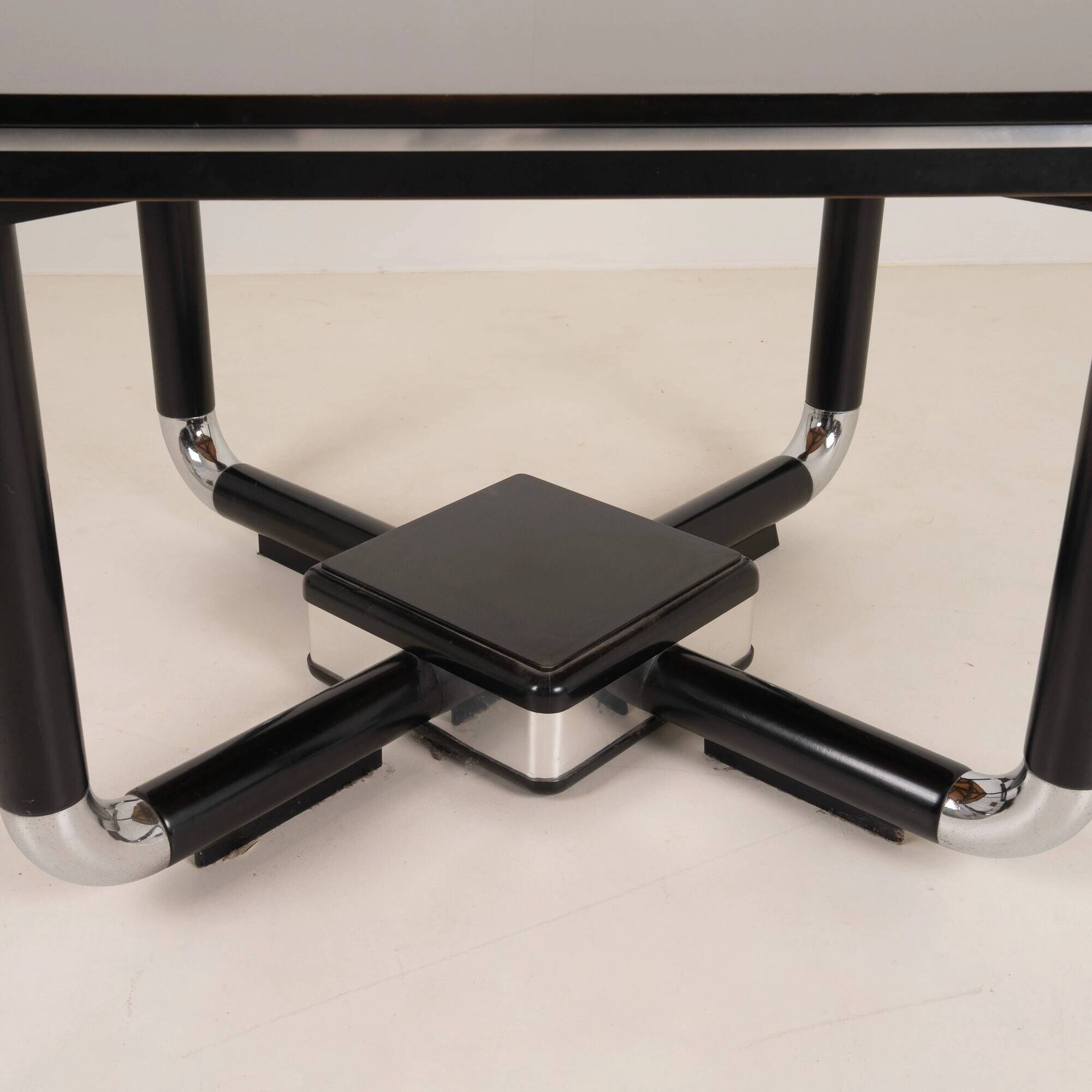 1980s ROBUST WOODEN TABLE