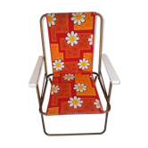Fauteuil de camping vintage