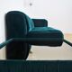 Fauteuils en Chenille de Seven Salotti, 1970s, Set de 5