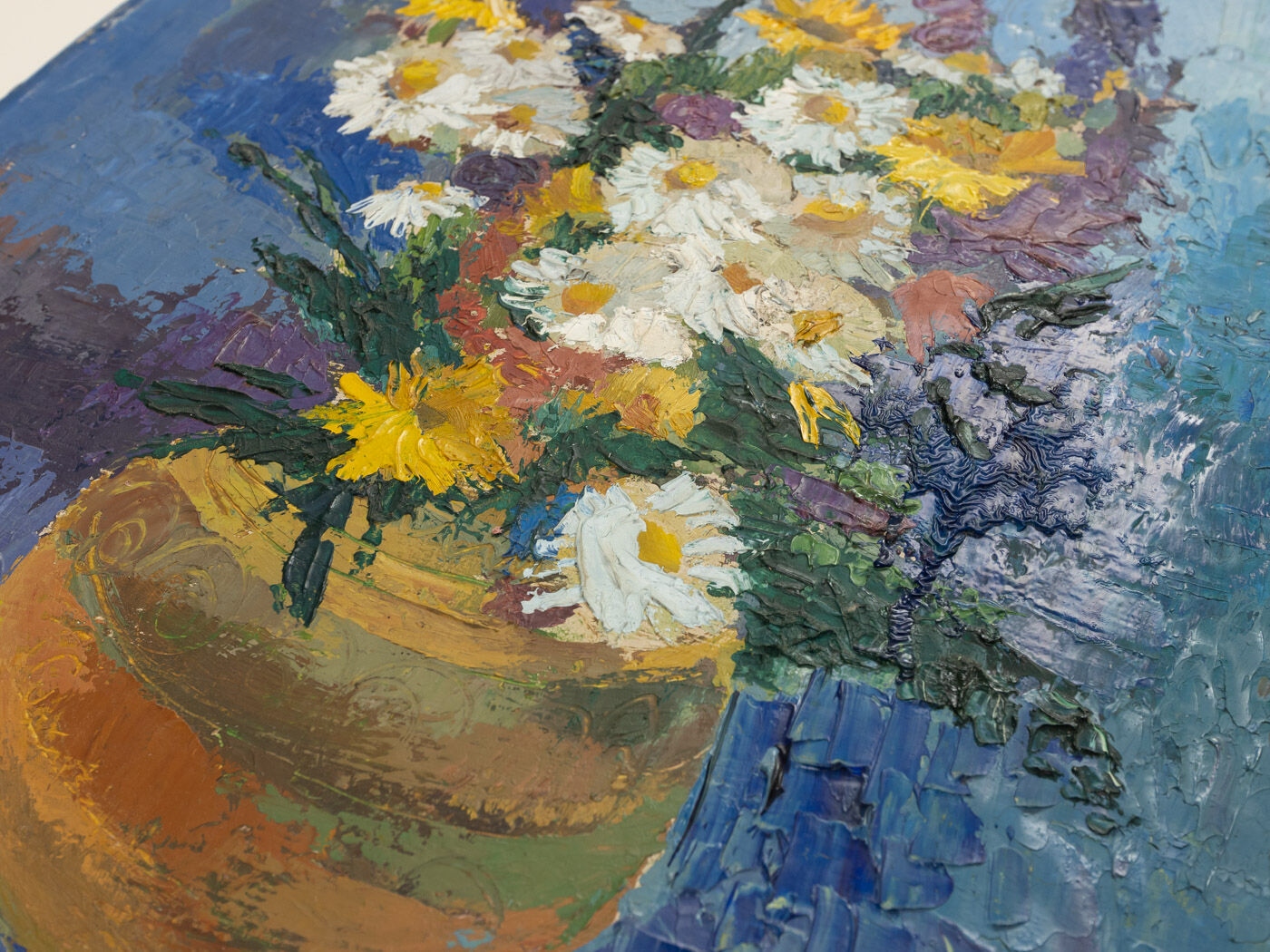 Spring Bouquet, Oil on Plate, 64 x 84 cm