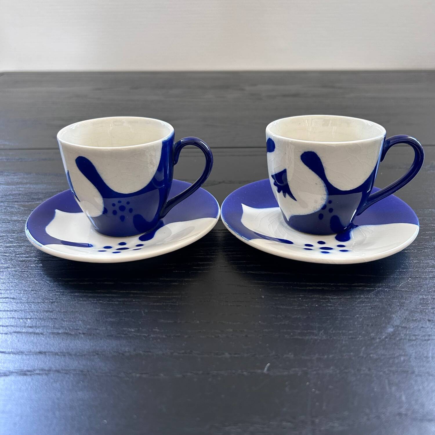 Pair of Habitat 1980 cups