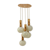 Adjustable chandelier by Pokrok Žilina, 1970