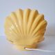 Vintage shell ceramic lamp