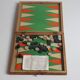 Vintage jeu de l'oie, backgammon and Ludo, 1930S.