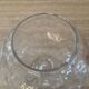 Bonbonnière vintage en verre soufflé