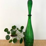 Green Empoli carafe from the 1960s - Rare model